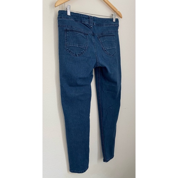 Yuva • Midrise Skinny Blue Denim Jeans - Picture 10 of 12